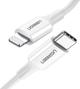 Καλώδιο USB Ugreen USB-C - Lightning 1.5 m Λευκό (6957303867486)