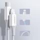 Καλώδιο USB Ugreen USB-C - Lightning 1.5 m Λευκό (6957303867486)