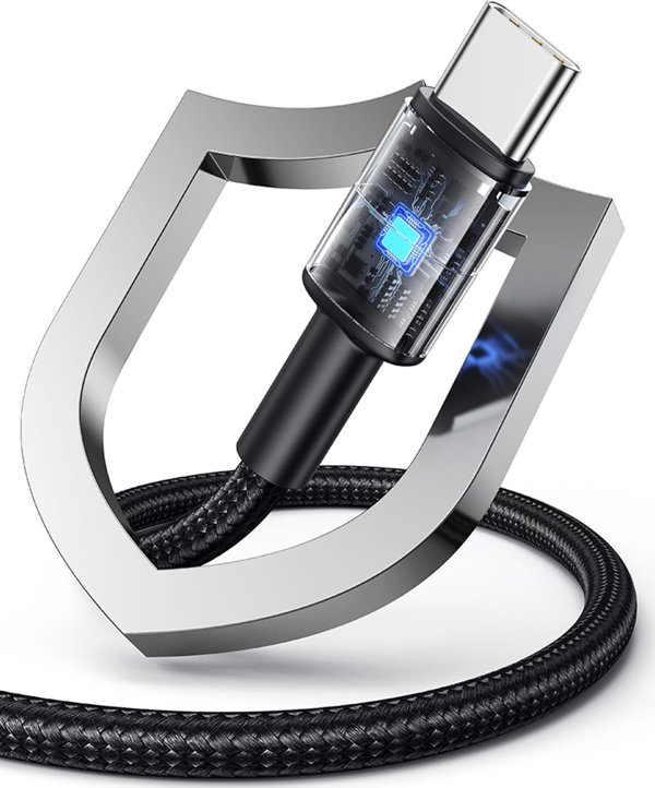 Καλώδιο USB Usams USB-C - USB-C 1.2 m Μαύρο (Usa001453)