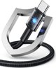 Καλώδιο USB Usams USB-C - USB-C 1.2 m Μαύρο (Usa001453)