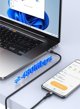 Καλώδιο USB Usams USB-C - USB-C 1.2 m Μαύρο (Usa001453)