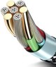 Kabel USB Maclean USB-A - Lightning 2 m Czarny (MCE481)