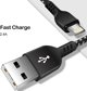 Kabel USB Maclean USB-A - Lightning 2 m Czarny (MCE481)