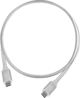 Καλώδιο SilverStone SST-CPU06S-1000 USB-C σε USB-C 1m Λευκό