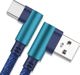 Καλώδιο USB Hertz USB-A - USB-C 1 m Μπλε (KK21U)