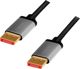 Kabel LogiLink DisplayPort - DisplayPort 1m szary (CDA0104)
