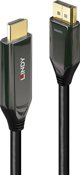 Καλώδιο Lindy DisplayPort - HDMI 2m μαύρο (40931)