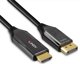 Καλώδιο Lindy DisplayPort - HDMI 2m μαύρο (40931)