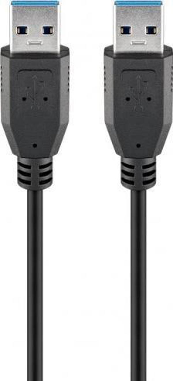 Καλώδιο USB Goobay USB-A σε USB-A 3.0, 0.5m, Μαύρο