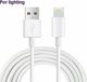 Καλώδιο BLUE STAR USB A σε Lightning 2A 12W DC99I 1 m λευκό