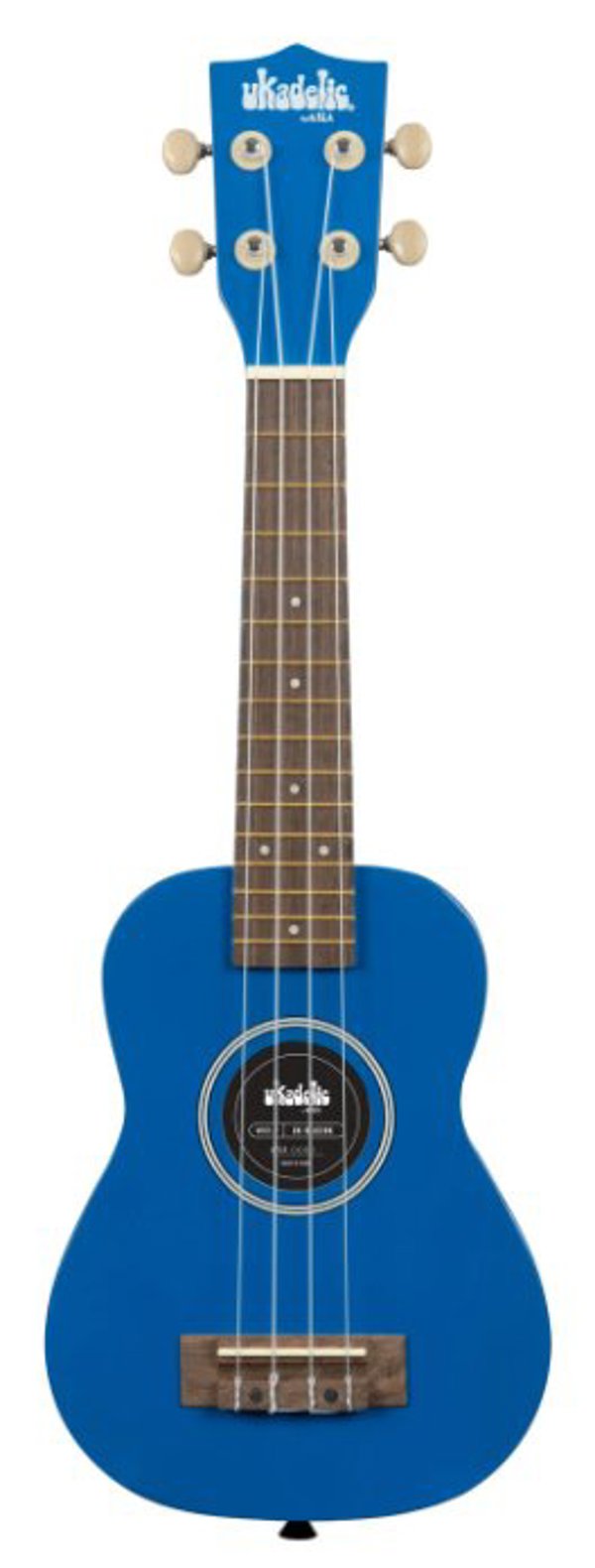 Kala Ukadelic Blue Ink Soprano ukulele, blue