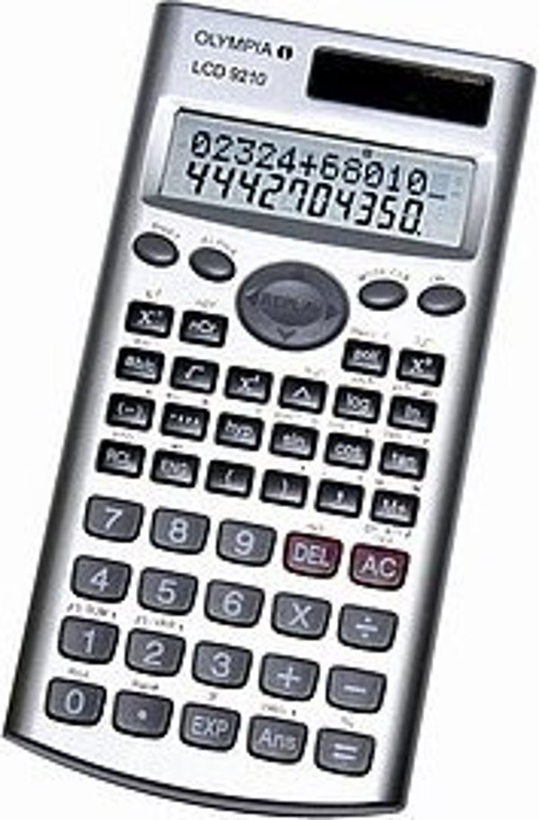 Τεχνικός-επιστημονικός υπολογιστής Olympia Taschenrechner LCD-9210