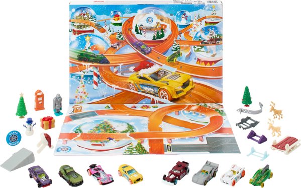 Ημερολόγιο Advent Mattel Hot Wheels Ημερολόγιο Advent 2024 (HTG00)