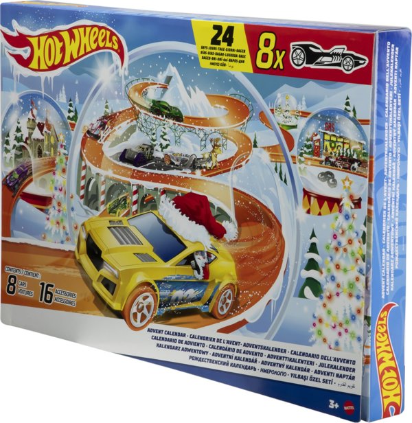 Ημερολόγιο Advent Mattel Hot Wheels Ημερολόγιο Advent 2024 (HTG00)