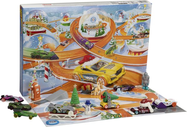 Ημερολόγιο Advent Mattel Hot Wheels Ημερολόγιο Advent 2024 (HTG00)