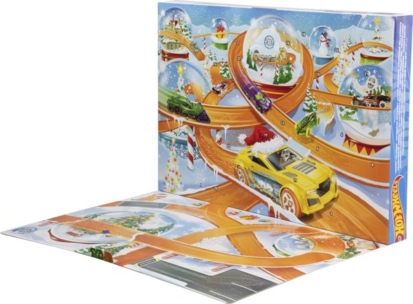 Ημερολόγιο Advent Mattel Hot Wheels Ημερολόγιο Advent 2024 (HTG00)