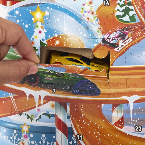 Ημερολόγιο Advent Mattel Hot Wheels Ημερολόγιο Advent 2024 (HTG00)