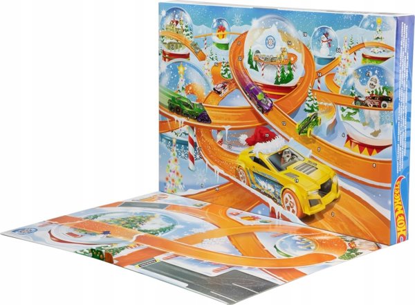 Ημερολόγιο Advent Mattel Hot Wheels Ημερολόγιο Advent 2024 (HTG00)
