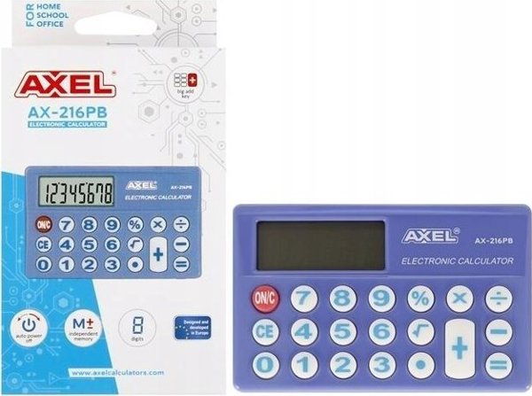 Καλκulator Axel KALKULATOR AXEL AX-216PB PUD 50/200