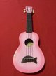 Kala Makala Dolphin soprano ukulele, pink burst