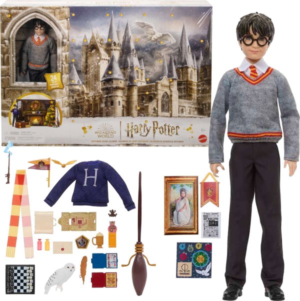 Ημερολόγιο Advent Mattel Harry Potter Ημερολόγιο Advent με κούκλα Harry Potter HND80