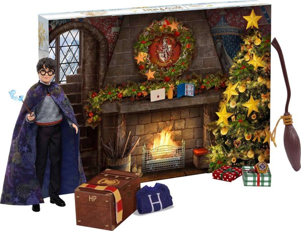 Ημερολόγιο Advent Mattel Harry Potter Ημερολόγιο Advent με κούκλα Harry Potter HND80