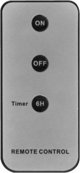 Χριστουγεννιάτικη διακόσμηση "2 κεριά", 2 x 3Vdc (2x2 x AA), 2 x 1 LED, κεχριμπαρένιο λευκό, με χρονοδιακόπτη, ελεγκτή και τηλεχειριστήριο, EMOS
