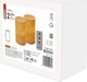 Χριστουγεννιάτικη διακόσμηση "2 κεριά", 2 x 3Vdc (2x2 x AA), 2 x 1 LED, κεχριμπαρένιο λευκό, με χρονοδιακόπτη, ελεγκτή και τηλεχειριστήριο, EMOS