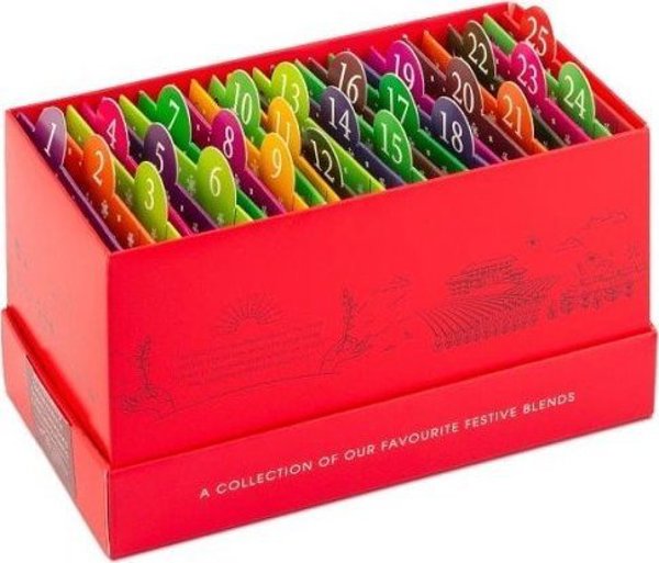 English Tea Shop Advent Calendar Βιολογικά Τσάγια Ποικιλίας, 25 Φακελάκια (13 Γεύσεις)