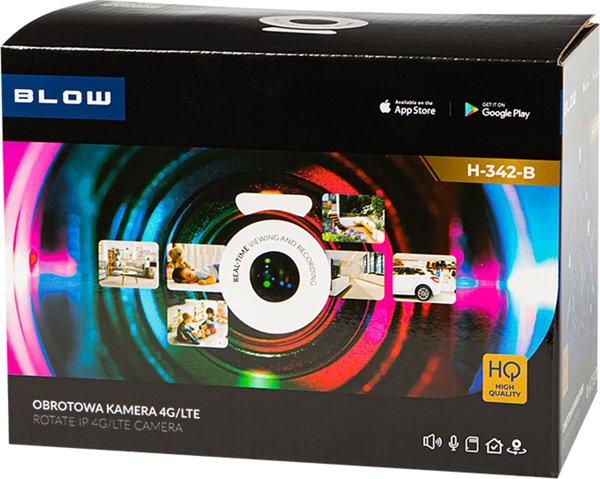 Kamera IP Blow 78-789# Kamera blow 4g ptz 2mp+2mp h-342-b