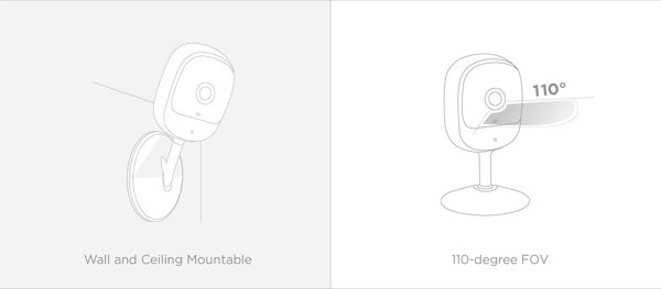 Κάμερα IP D-Link D-Link DCS 6100LHV2 - Κάμερα παρακολούθησης δικτύου - Εσωτερικού χώρου - Χρώμα (Ημέρα & Νύχτα) - 2 MP - 1920 x 1080 - 1080p - Ήχος - ασύρματο - Wi-Fi - MPEG-2, H.264
