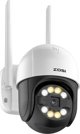 Κάμερα IP ZOSI Εξωτερική κάμερα IP ZOSI C289 WiFi 3MP Pan Tilt IP66 + κάρτα microSD 32GB