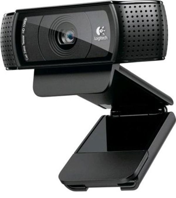Logitech C920e Webcam, Full HD 1080p, Κάμερα Διαδικτύου για Επαγγελματική Χρήση, Μαύρη