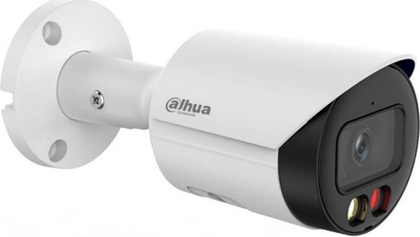 Dahua Technology IP Κάμερα IPC-HFW2449S-S-IL-0280B WizSense 4MP 2.8mm, PoE, IP67, Λευκή