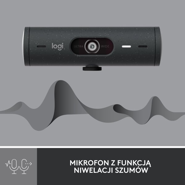 Κάμερα Διαδικτύου Logitech Brio 500 Graphite (960-001422)