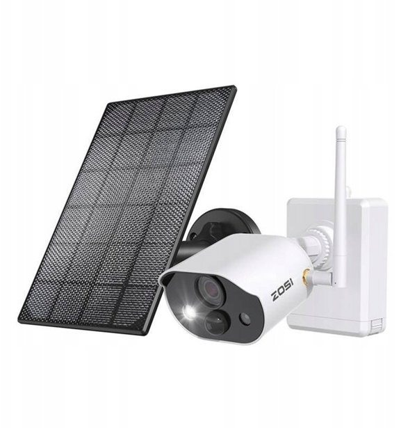 Εξωτερική κάμερα IP με ηλιακό πάνελ ZOSI C306Pro WiFi 3MP IP66