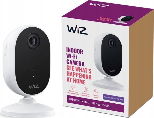 Κάμερα IP Signify WiZ Εσωτερική Κάμερα με WiFi Μονή Συσκευασία
