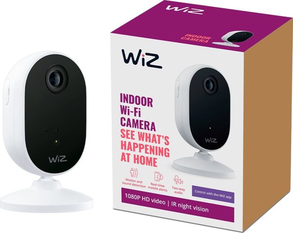 Κάμερα IP Signify WiZ Εσωτερική Κάμερα με WiFi Μονή Συσκευασία
