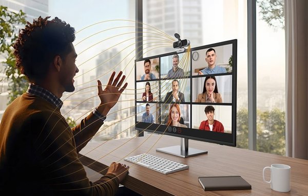 Kamera internetowa UGREEN CM825 USB-A 2K 30FPS (szara)