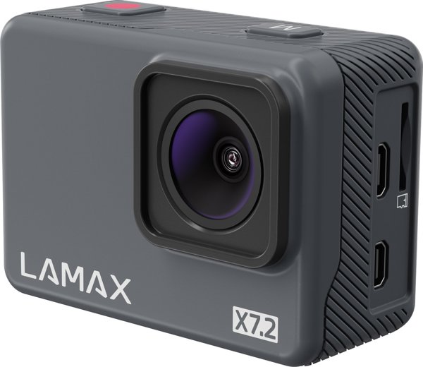 LAMAX X7.2 Action Camera, 4K, 30 fps, Σταθεροποίηση MAXsmooth, Μαύρη