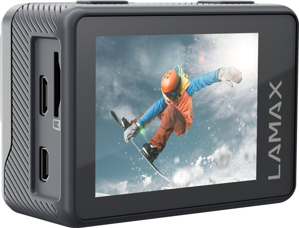 LAMAX X7.2 Action Camera, 4K, 30 fps, Σταθεροποίηση MAXsmooth, Μαύρη