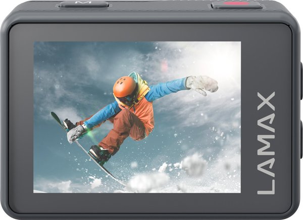 LAMAX X7.2 Action Camera, 4K, 30 fps, Σταθεροποίηση MAXsmooth, Μαύρη
