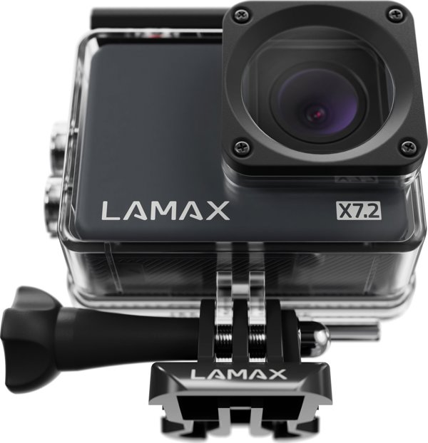 LAMAX X7.2 Action Camera, 4K, 30 fps, Σταθεροποίηση MAXsmooth, Μαύρη