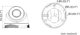 HiLook IP κάμερα Hilook IP κάμερα της Hikvision dome 5MP IPCAM-T5 IR30 2,8mm 13095499 6942160436951