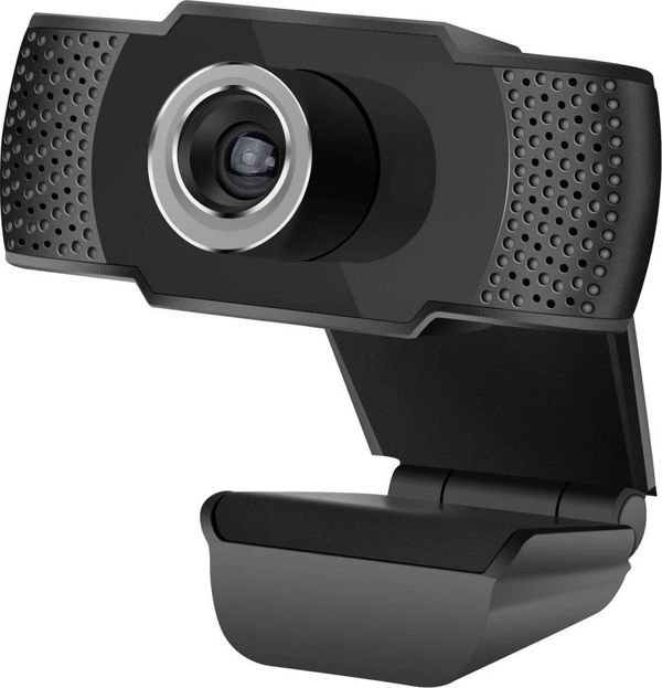C-Tech CAM-07HD Web Camera Full HD 1080p Για Υπολογιστή, Μαύρη