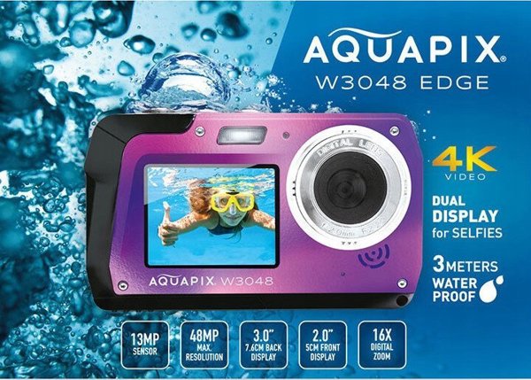 Κάμερα EasyPix Easypix Aquapix W3048 Edge Violet