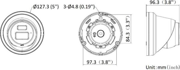 Kamera IP Hikvision KAMERA IP HIKVISION DS-2CD2363G2-LI2U(2.8mm)