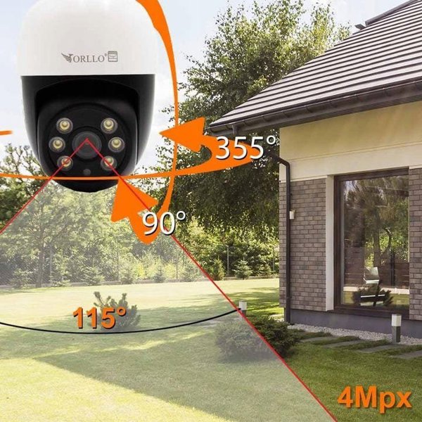 Κάμερα IP Orllo TZ2 PRO 4G 4Mpx