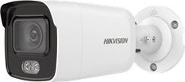 Hikvision DS-2CD2027G1-L Κάμερα IP Bullet 2Mpix ColorVu 2.8mm Λευκή