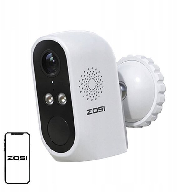 Εξωτερική κάμερα IP με ηλιακό πάνελ ZOSI C1Pro WiFi 3MP IP66